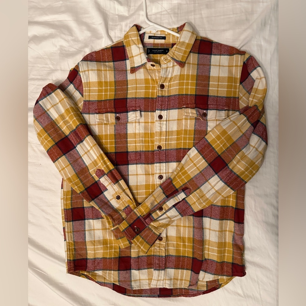 Lucky Brand Flannel 100% cotton - Size medium
